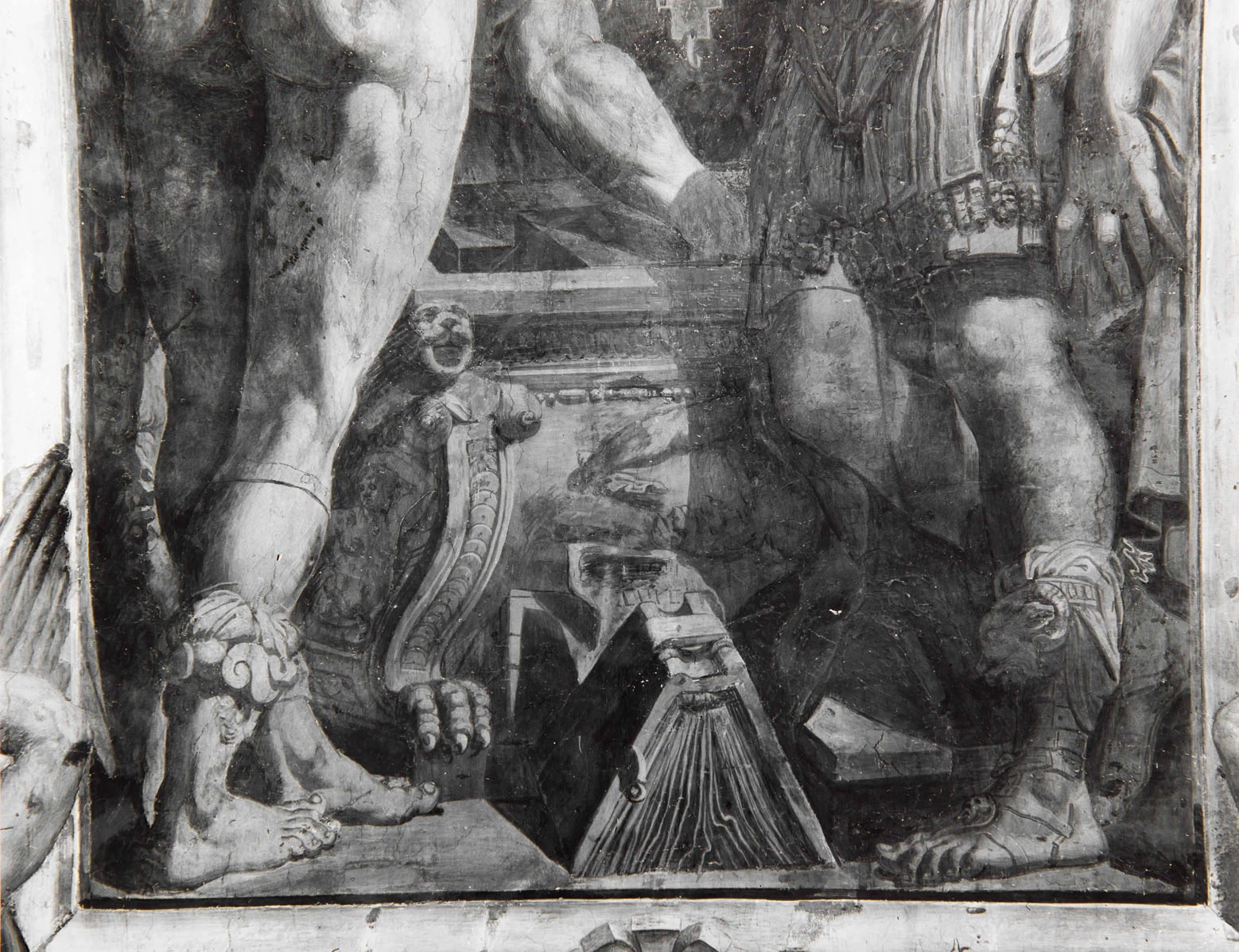 Perin del Vaga - 130, Alessandro Magno pone in salvo gli scritti di Omero, Castel Sant'Angelo, Roma 1